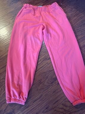 Champion Women's Coral Pink Joggers Sweatpants